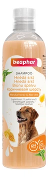 Шампунь Beaphar Коричнева шерсть для собак Manuka Honey & Aloe 250 мл (8711231142064)