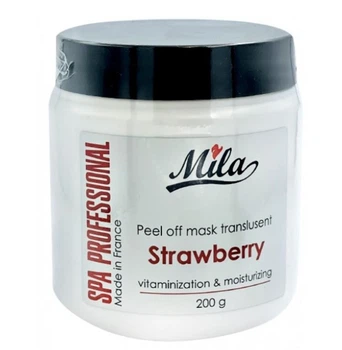 Mila peel of mask classic srawberry альгінатна маска полуниця 200г (банка)