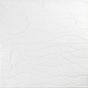 Панель 3D WHITE 700*700*6mm (D) SW-00001948