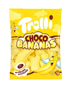 Маршмеллоу Trolli choco bananas без глютену, 150 г