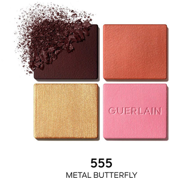 Paleta cieni do powiek Guerlain Ombres G Quad 555 Metal Butterfly 6 g (3346470436565)