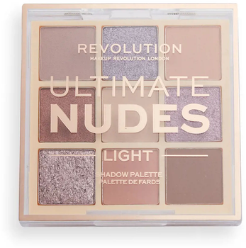 Paleta cieni do powiek Revolution Make Up Ultimate Nudes Light 8.1 g (5057566437110)