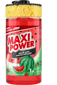 Средство для мытья посуды Maxi Power Арбуз 1 л (4823098414230)