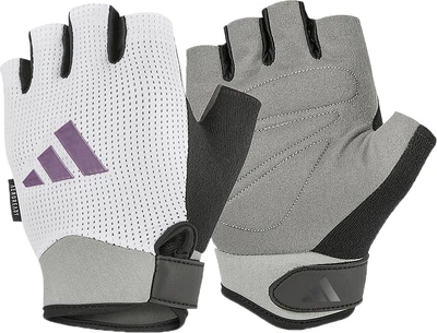 Рукавички для тренінгу Adidas Performance Women's Gloves (ADGB-13255) Жіночі L Біло-сірі (885652019088)