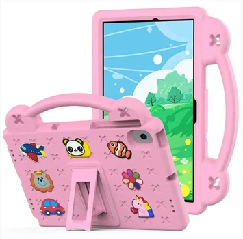 Детский чехол Junior Case Tablet на Samsung Galaxy Tab A8 (10.5") X200 / (розовый)
