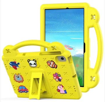 Детский чехол Junior Case Tablet на Samsung Galaxy Tab A8 (10.5") X200 / (желтый)