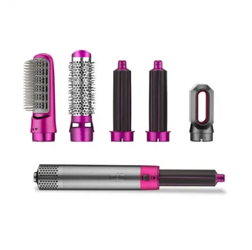 Стайлер випрамляч браш 5в1 Hot Air Styler для різних типів волосся з функціями надання об'єму випрямлення укладання