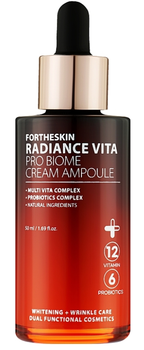 Krem do twarzy Fortheskin Radiance Vita Pro Biome Cream Ampoule z efektem liftingu 50 ml (8809598150386)