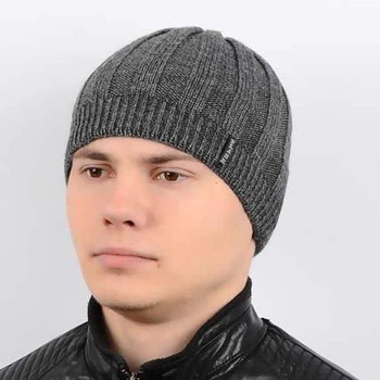 Мужские шапки Flash Sb17004 L / 57-58 Темно-серый
