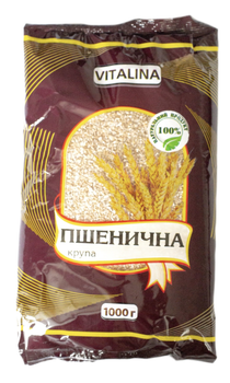 Крупа пшенична Vitalina 1,0 кг