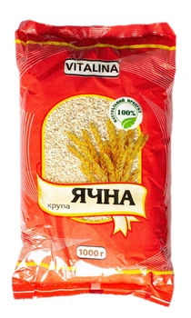 Крупа ячна Vitalina 1,0 кг