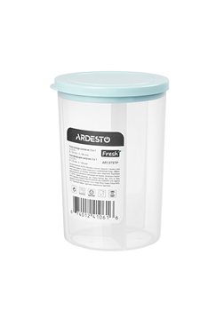 Контейнер для сипучих Ardesto Fresh 3 в 1, 3 х 0,75 л, блакитний AR1375TP