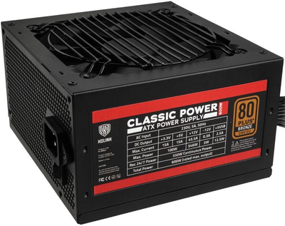 Блок питания KoLink Classic Power 600 W (KL-600v2)