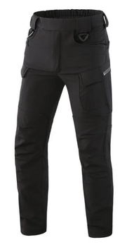 Зимові штани софтшел Чорні XL (PA-02BR)