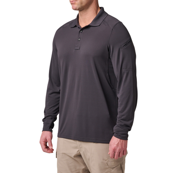 Поло с длинным рукавом 5.11 Tactical® Helios Long Sleeve Polo XL Charcoal