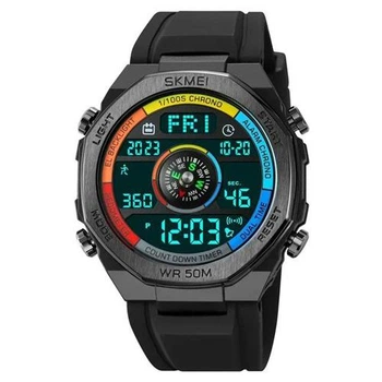 Часы наручные 2209CKBK SKMEI, COLORFUL/BLACK, Compass, Pedometer