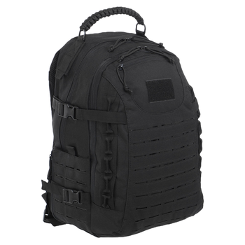Рюкзак тактичний штурмовий SILVER KNIGHT Deluxe (нейлон, р-р 43х26х15см, 21л, Чорний)