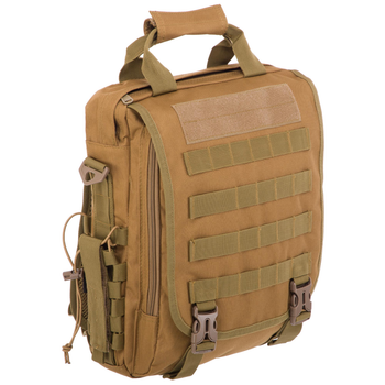 Рюкзак тактичний патрульний SILVER KNIGHT Top (нейлон, оксфорд 900D, р-р 33x27x10см, 9л, Хакі)