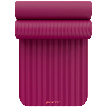 Коврик для йоги Hop-Sport HS-NB010GM NBR 1см ягодный