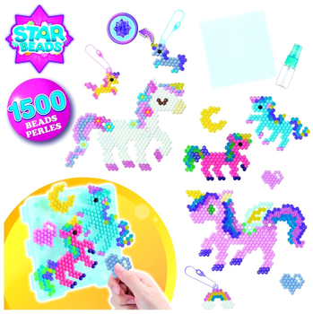 Mozaika Aquabeads Mystic Unicorn 1500 elementów (5054131319444)