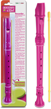 Флейта Bontempi Simple Baroque Рожева 33 см (47663323978)