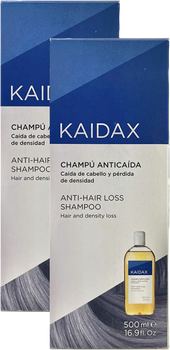 Szampon przeciw wypadaniu włosów Topicrem Anti-Hair Loss Kaidax 2 x 500 ml (8437015822372)
