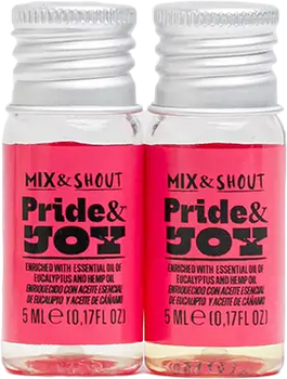 Zestaw do pielęgnacji włosów Mix & Shout Rutina Rizado Equilibrante Szampon 250 ml + Odżywka 250 ml + Booster 2 x 5 ml + Dozownik 2 szt (8437023598177)