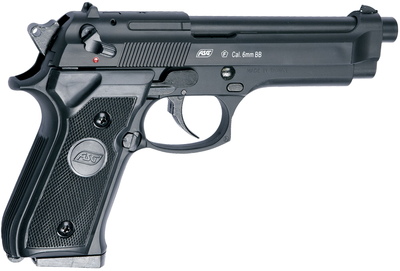 Пістолет страйкбольний ASG Beretta M92F Gas 6 мм (23704137)