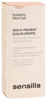 Podkład do twarzy Sensilis Skin D-Pigment Color Drops 01 Beige 30 ml (8428749943105)