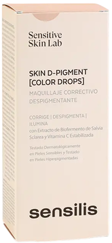 Podkład do twarzy Sensilis Skin D-Pigment Color Drops 04 Peche Rose 30 ml (8428749943501)