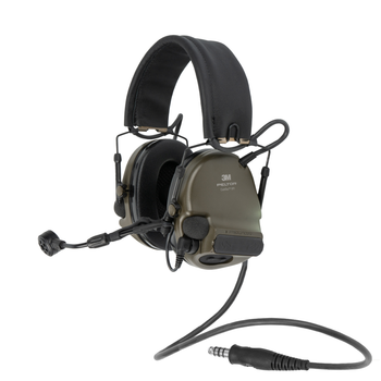 Активна гарнітура 3M Peltor ComTac XPI Stereo 5-pole Оливковий