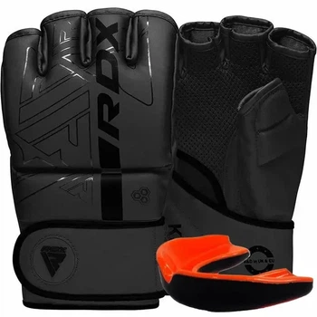 Рукавиці для ММА RDX F15 Noir Matte Black XL + КАПА У ПОДАРУНОК
