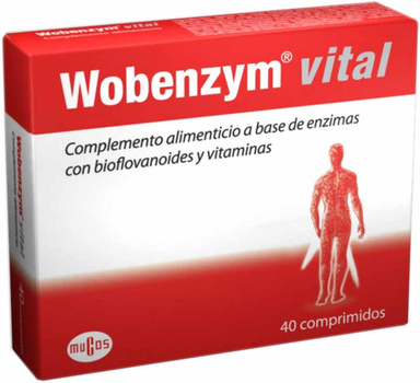 Дієтична добавка Douglas Wobenzym Vital 40 таблеток (4030142120683)