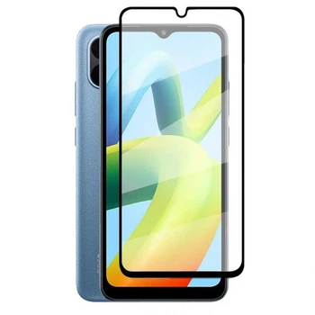 Захисне скло LUX для Xiaomi Redmi A1 Plus / Redmi A2 Plus захисне повне проклеювання чорний