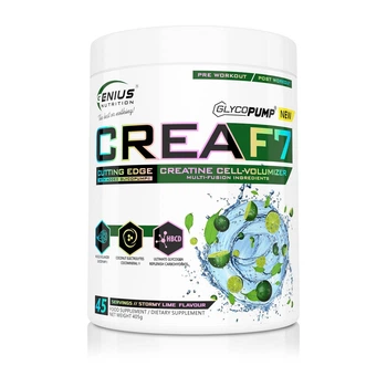 Креатин Genius Nutrition Crea F7, 405 г., Лайм