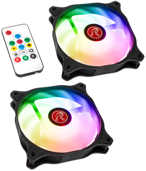 Кулер Raijintek EOS 12 RBW ADD 2-pack с контроллером 120 мм (0R40B00215)