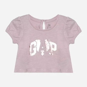 Детская футболка для девочки GAP 852728086 80 см Розовая (1159807251)