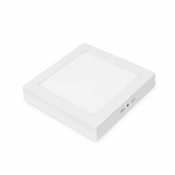 Светодиодный светильник EUROLAMP квадратный накладной матовый 6W 4000K LED-NLS-6/4(E)