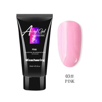 Акрил-гель( полигель) Acryl Gel Professional Pink № 03 (Розовый) 30 мл
