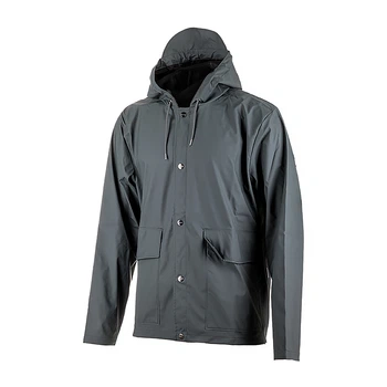 Мужская Куртка Rains Short Hooded Coat Серый M-L (7d1826-Slate M-L)
