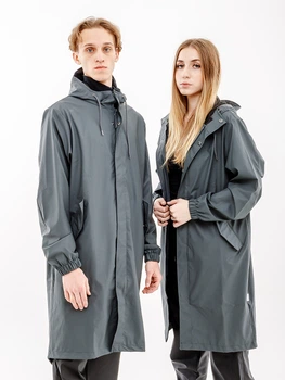 Мужская Куртка Rains Jackets Серый L-XL (7d1814-Slate L-XL)