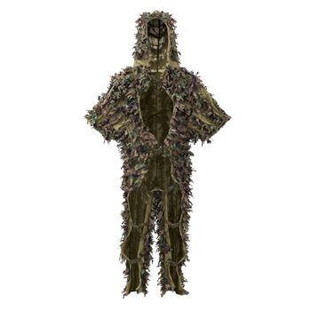 Костюм маскувальний Helikon-Tex Leaf Ghillie Set Camouflage Suit Woodland