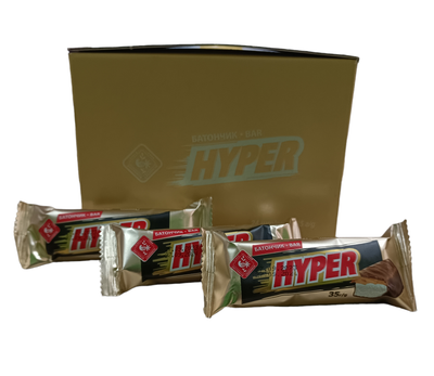 Батончик Житомирські Ласощі Hyper з нугою 24 шт * 35 г (57095)