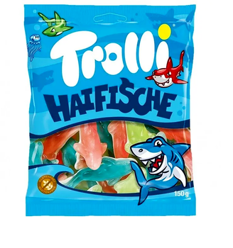 Желейні цукерки Trolli Haifische Акули 150 г (59183)
