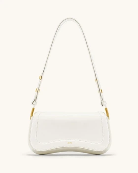 Сумка жіноча з логотипом JW PEI Joy shoulder bag U67V46 Білий