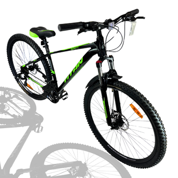 Велосипед Titan 30,5" Giant 2024 Рама-18" black- neon green