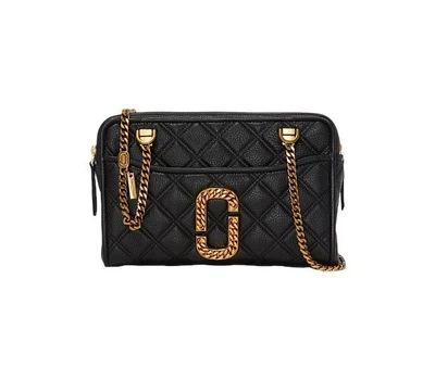 Женская сумка Marc Jacobs The Status Shoulder Bag Black (339003)