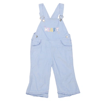 Напівкомбінезон вельвет для дівчинки Hawk Kids COL710502 98 см Блакитний