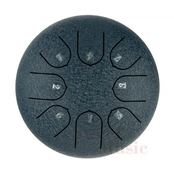 Глюкафон Hluru TC8-6 NavyBlue 6" (15см) 8 нот Children Tongue Drum 304 Stainless Steel