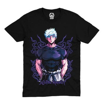 Футболка Годжо Сатору Магическая Битва Jujutsu Kaisen MRZ v177 XS (24839)